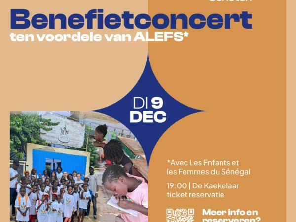 Benefietconcert ten voordele van ALEFS © Academie Schoten