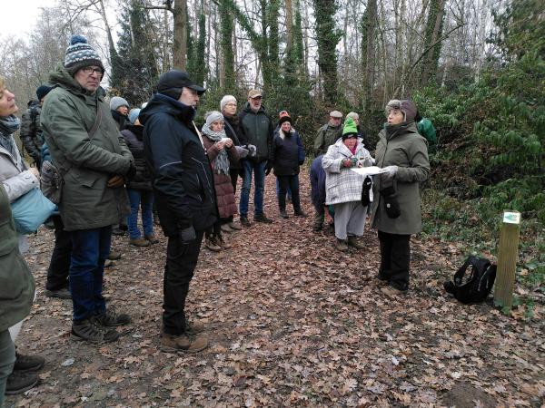 Winterwendewandeling - rond E10-plas © Bea Mertens