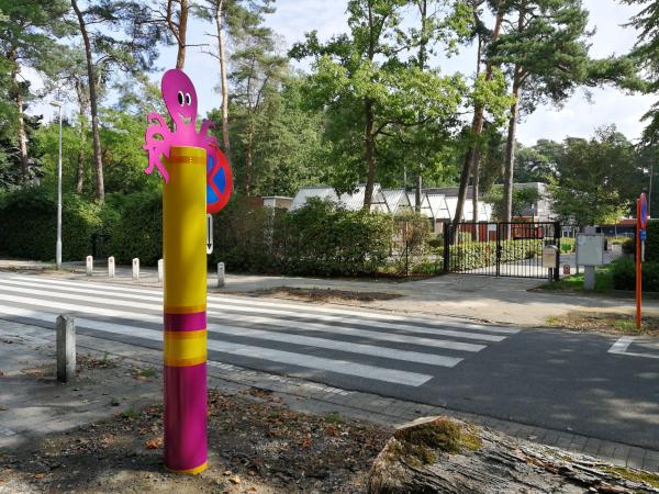 Leerlingen Sint-Ludgardis veilig naar school