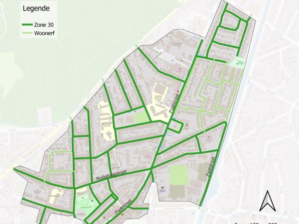 Een duidelijke en veilige zone 30