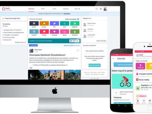 Sociaal buurtnetwerk hoplr komt naar Schoten
