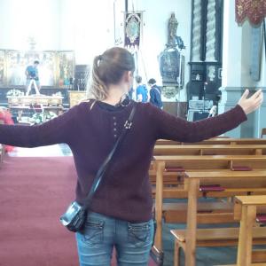 Crimi Clowns strijken neer aan het Sint-Cordulaplein