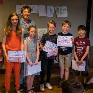 Fotoreportage: kinderen verkiezen het beste boek